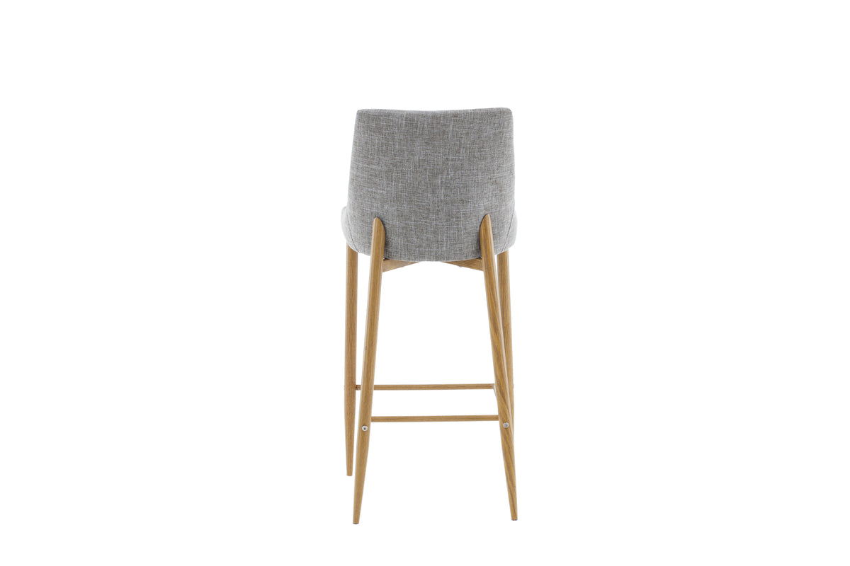 Venture Design Plaza Barstolar 2-pack Ljusgrå