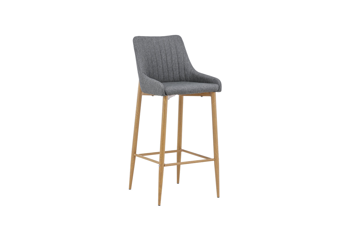 Venture Design Plaza Barstolar 2-pack Mörkgrå