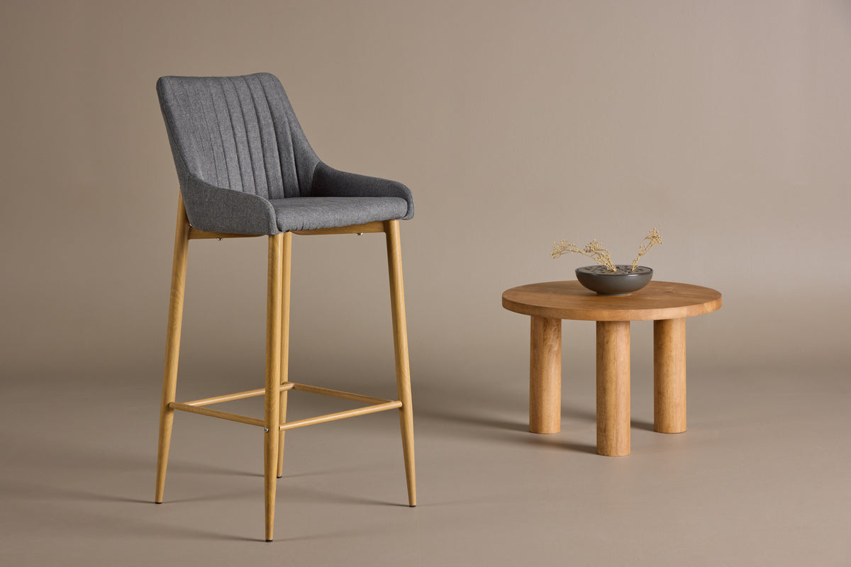 Venture Design Plaza Barstolar 2-pack Mörkgrå