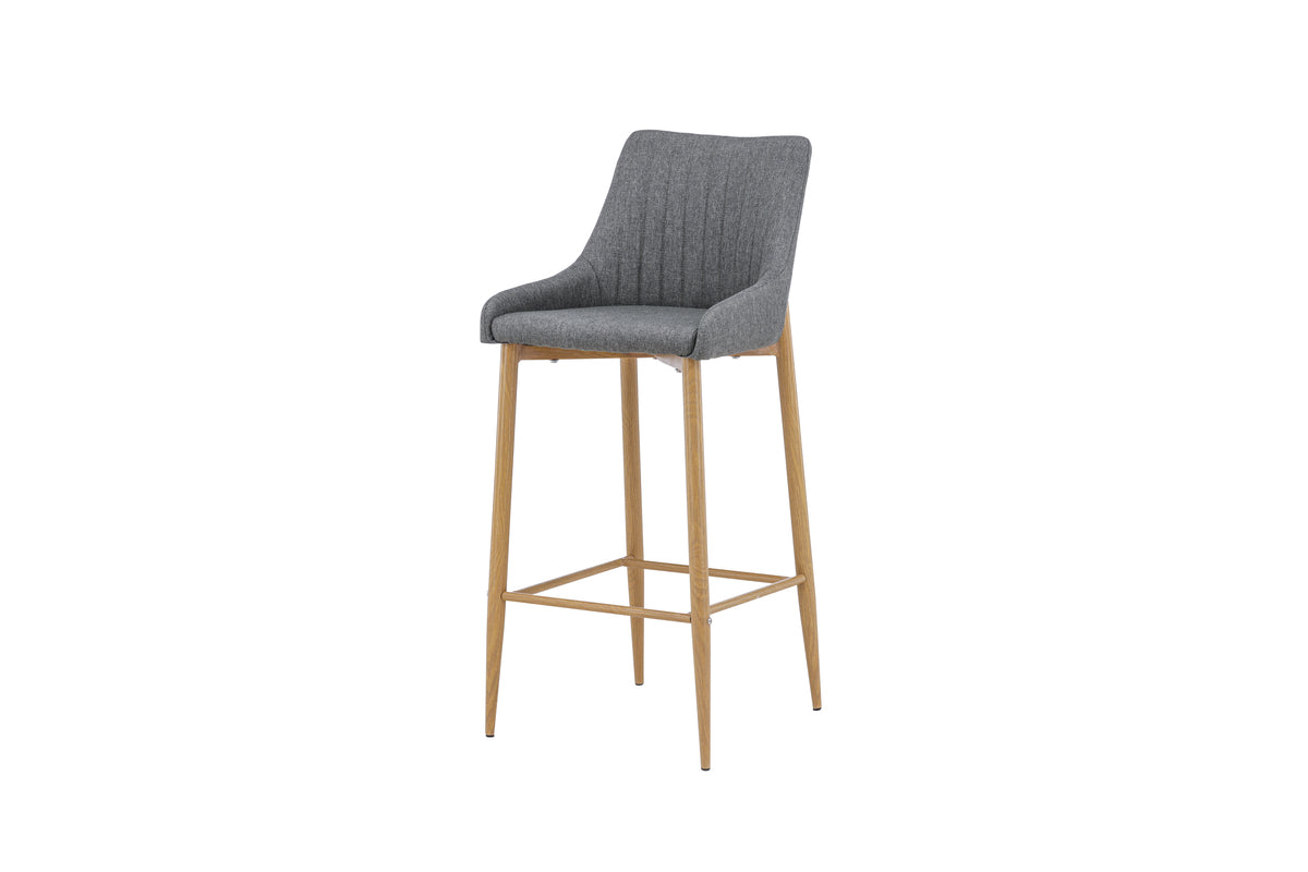 Venture Design Plaza Barstolar 2-pack Mörkgrå