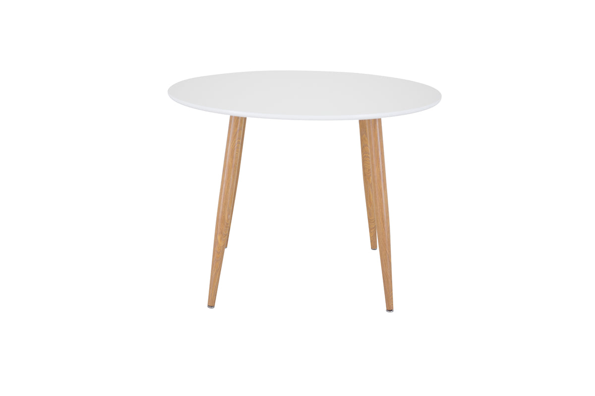 Venture Design Plaza Runda Matbord ⌀100 Vit