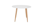 Venture Design Plaza Runda Matbord ⌀100 Vit