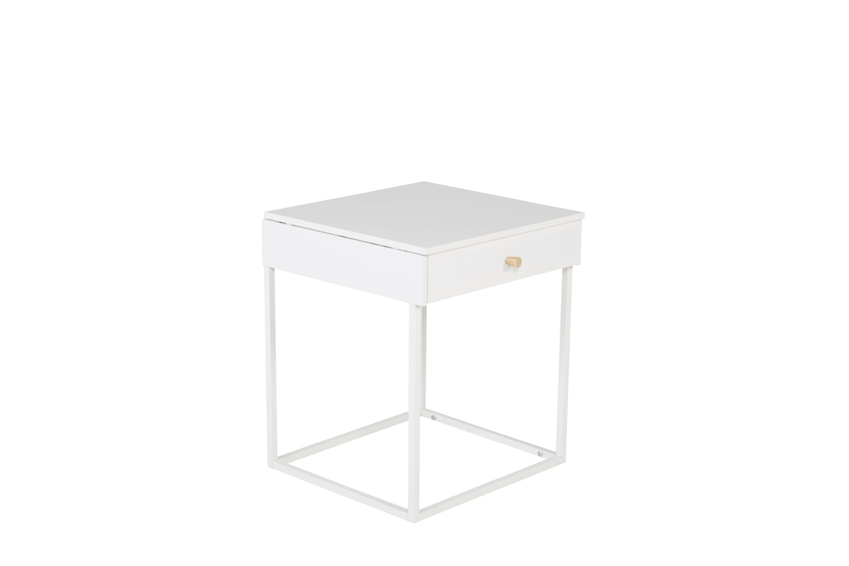 Venture Design Bakal Sängbord 43 x 43 Vit