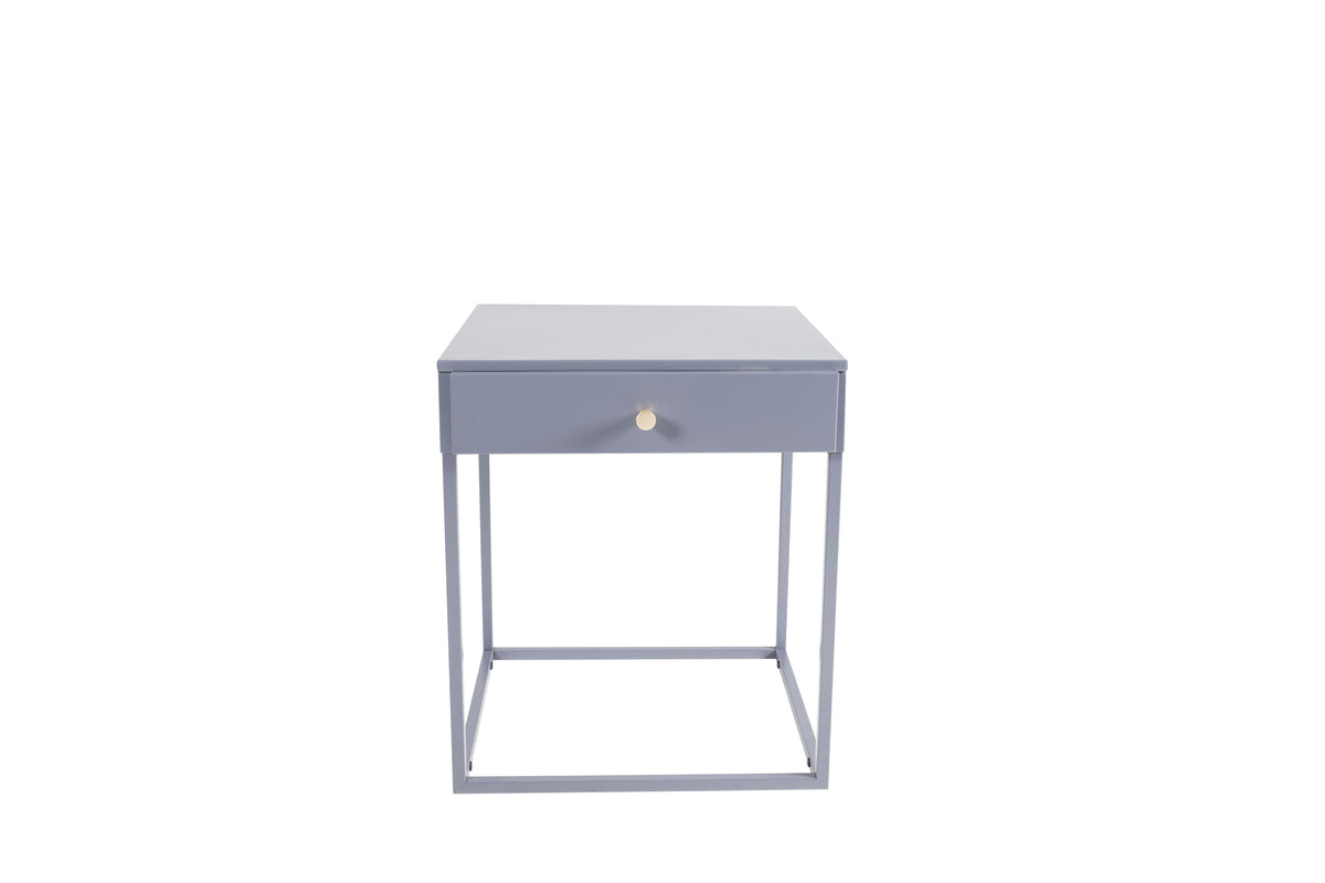 Venture Design Bakal Sängbord 43 x 43 Ljusgrå