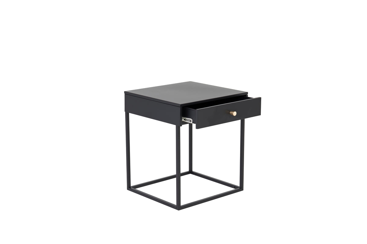 Venture Design Bakal Sängbord 43 x 43 Svart