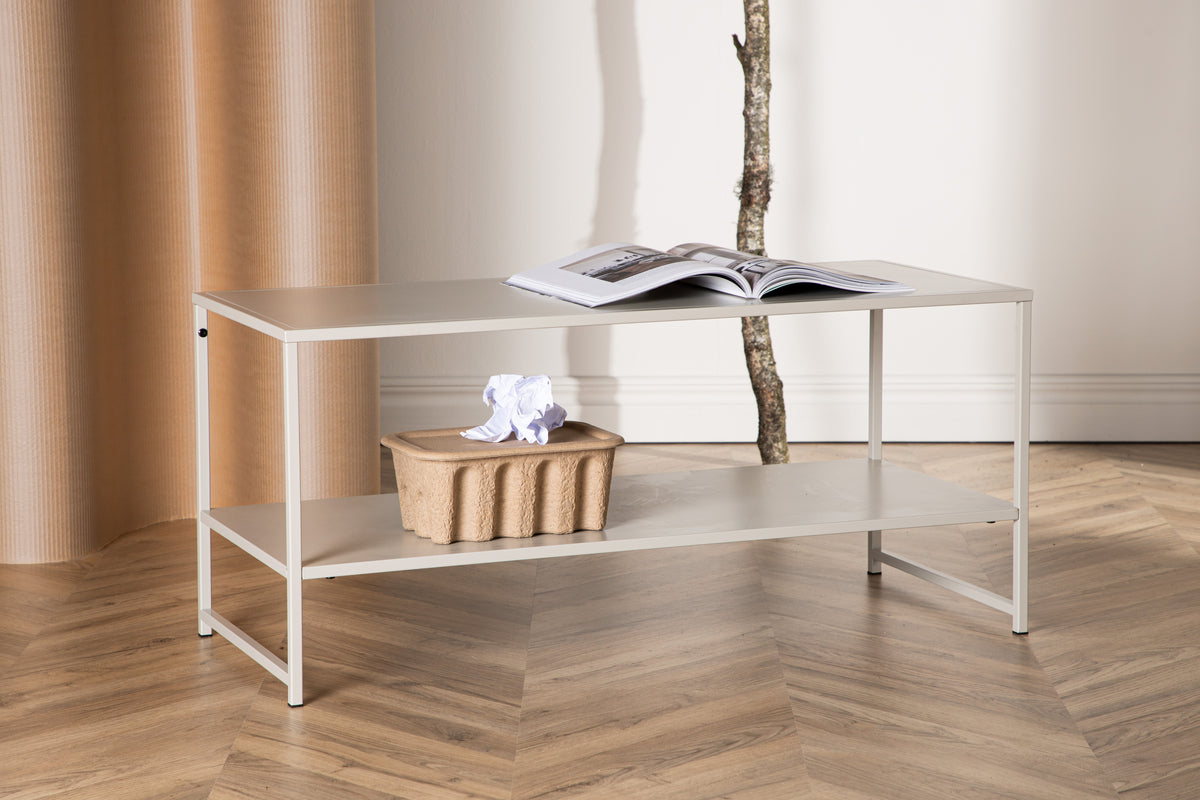 Venture Design Staal Sidobord 102 x 43 Beige