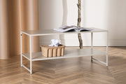 Venture Design Staal Sidobord 102 x 43 Beige