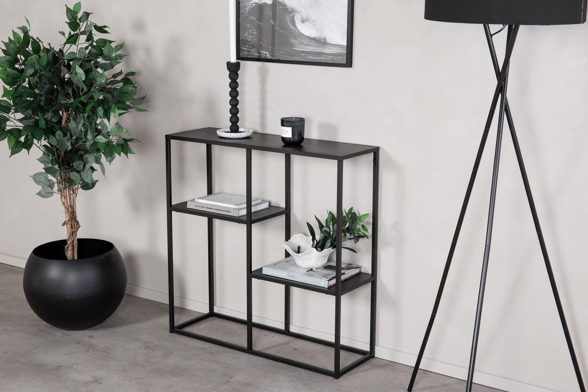 Venture Design Staal Hyllor 26 x 81 x 80 Svart