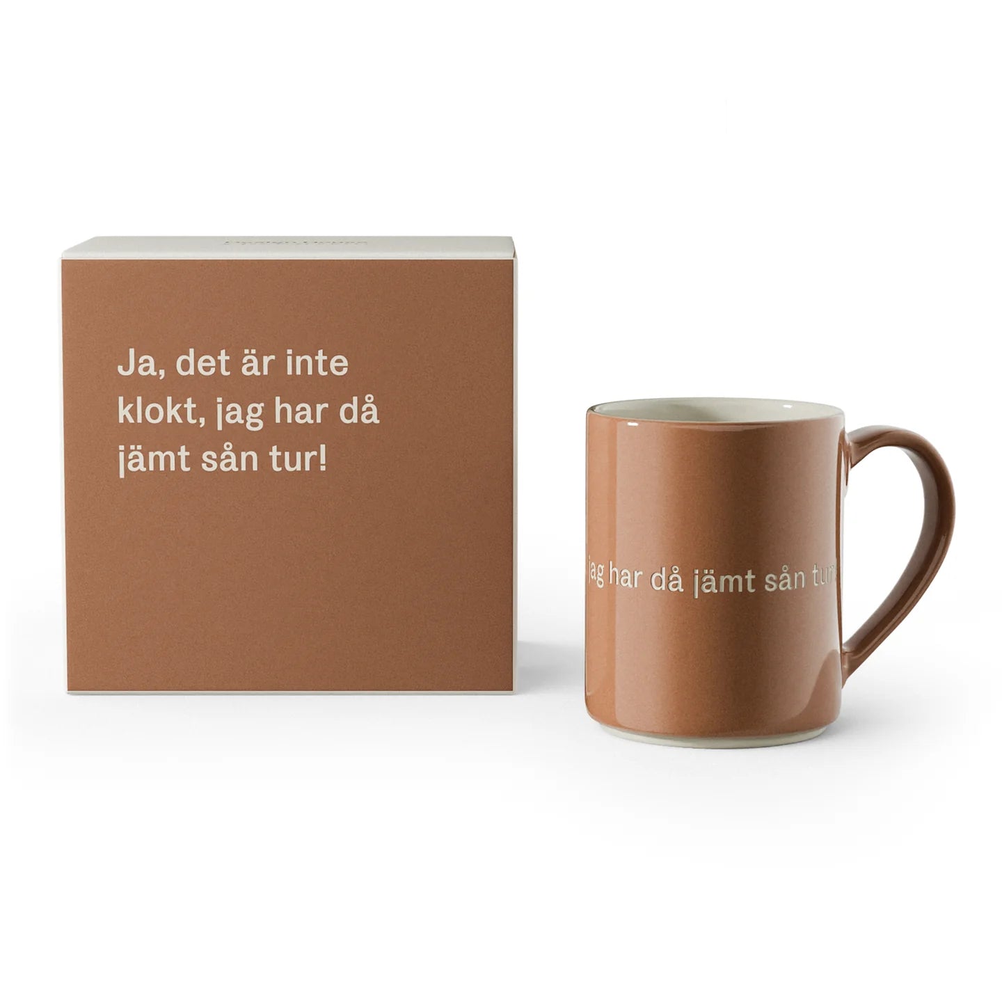 Design House Stockholm, Astrid lindgren, Mugg, 4-pack, “Ja, det är inte klokt, jag har då jämt sån tur!”