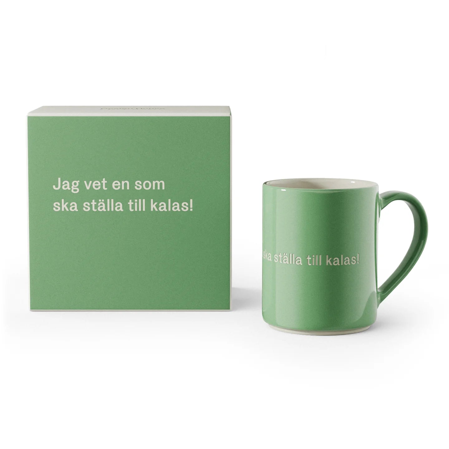 Design House Stockholm, Astrid lindgren, Mugg, 4-pack, “Jag vet en som ska ställa till kalas!”