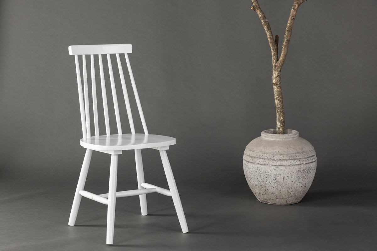Venture Design Lönneberga Matstolar 2-pack Vit