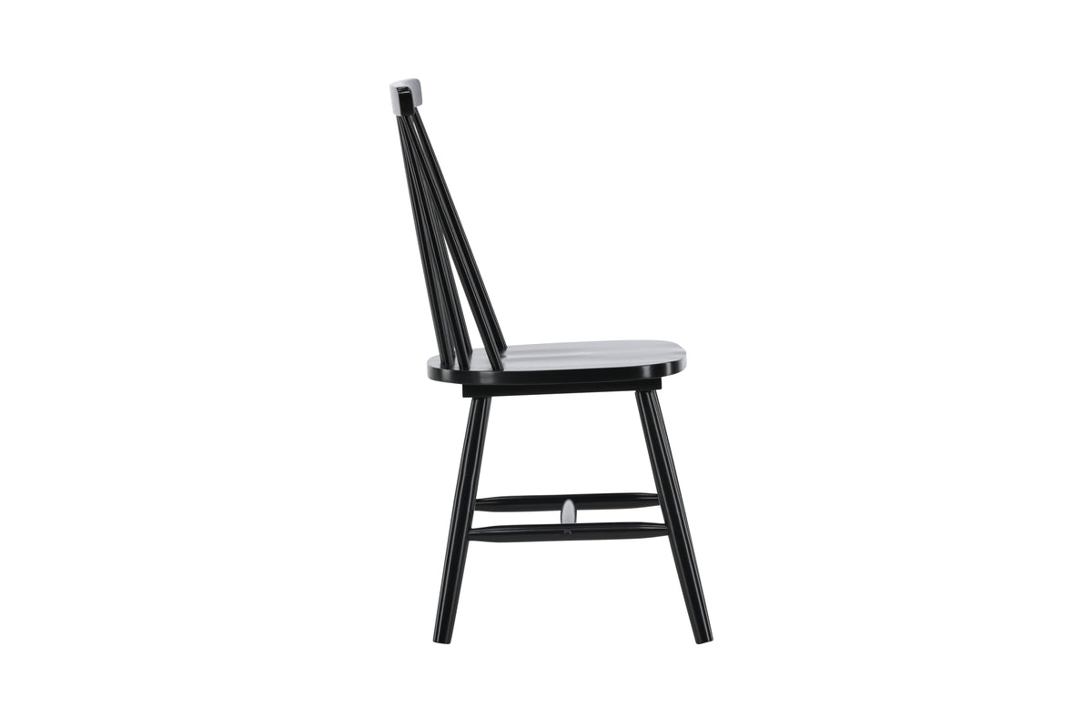 Venture Design Lönneberga Matstolar 2-pack Svart