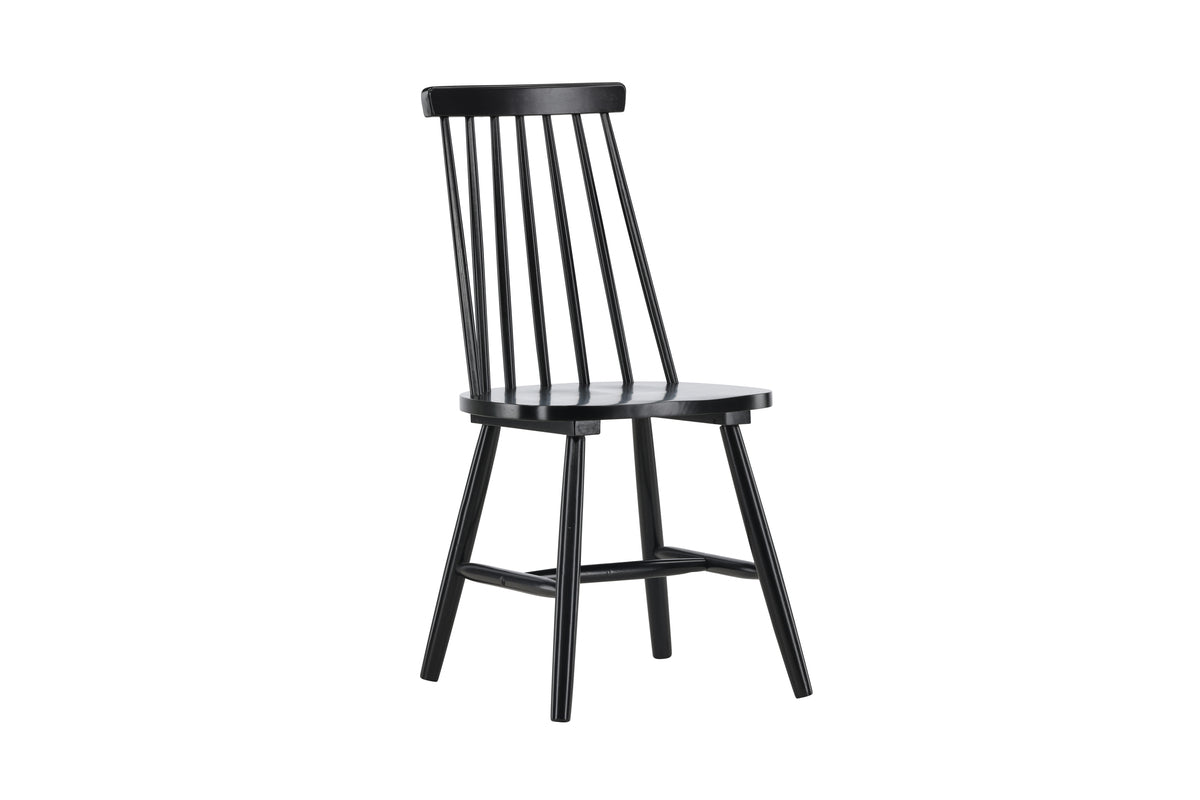 Venture Design Lönneberga Matstolar 2-pack Svart
