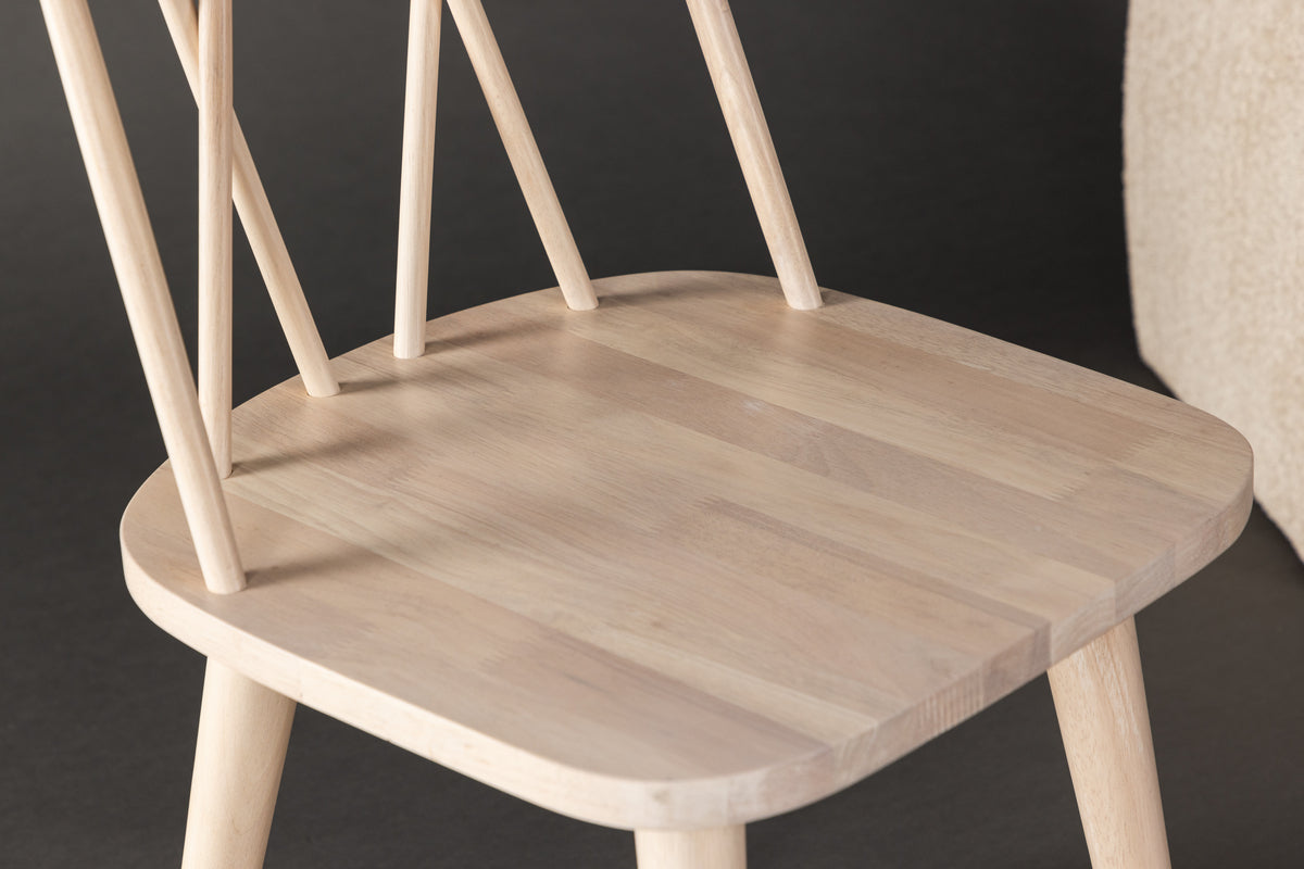 Venture Design Mariette Matstolar 2-pack Vitputsad