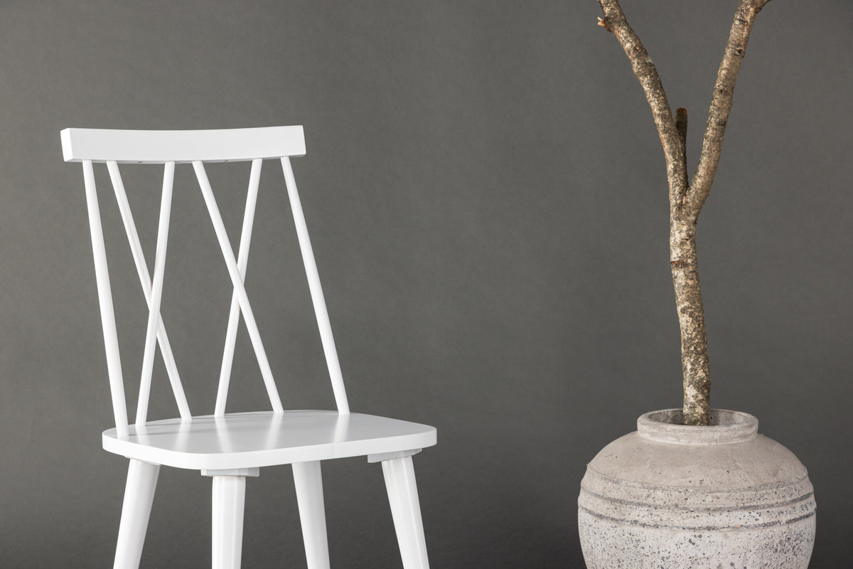Venture Design Mariette Matstolar 2-pack Vit