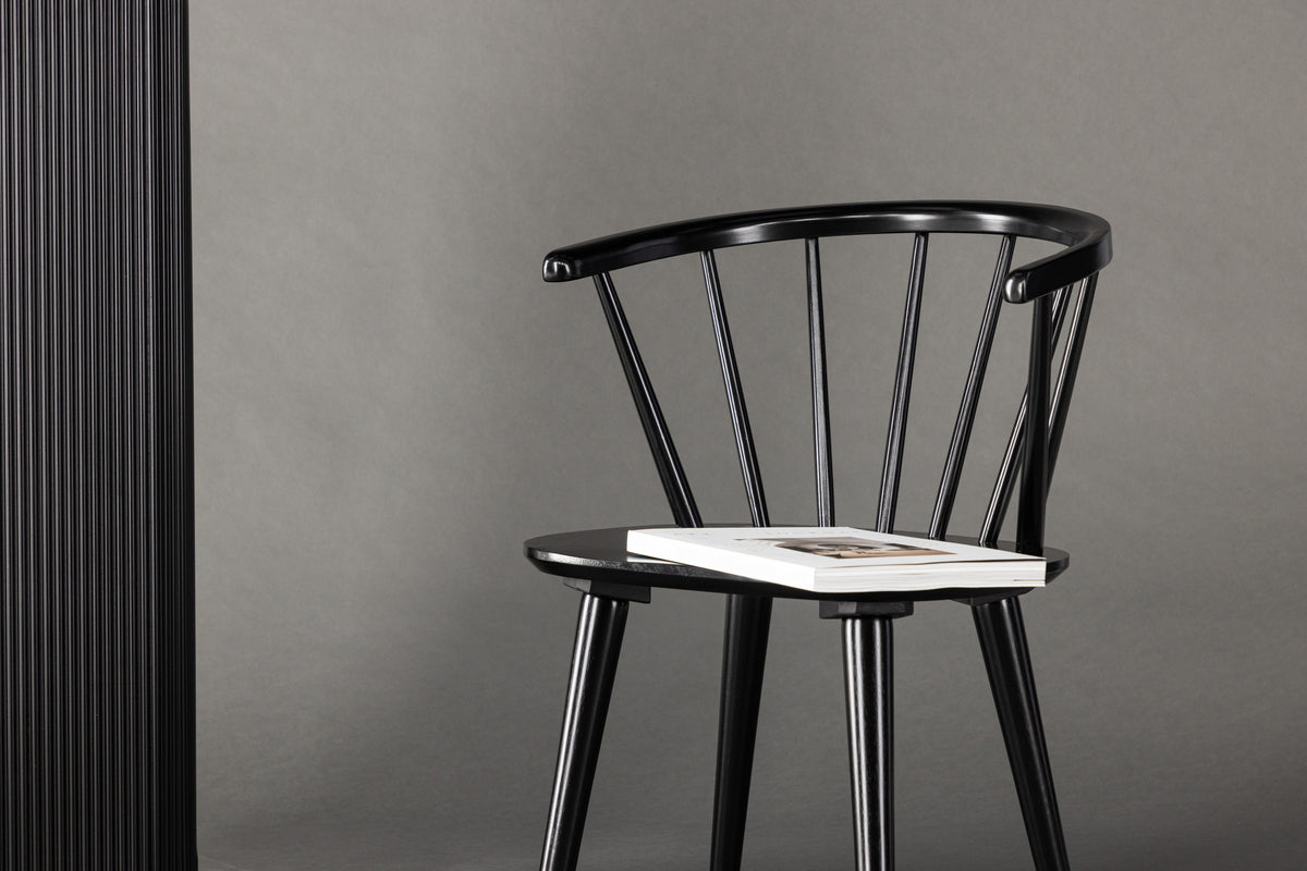 Venture Design Bobby Matstolar 2-pack Svart