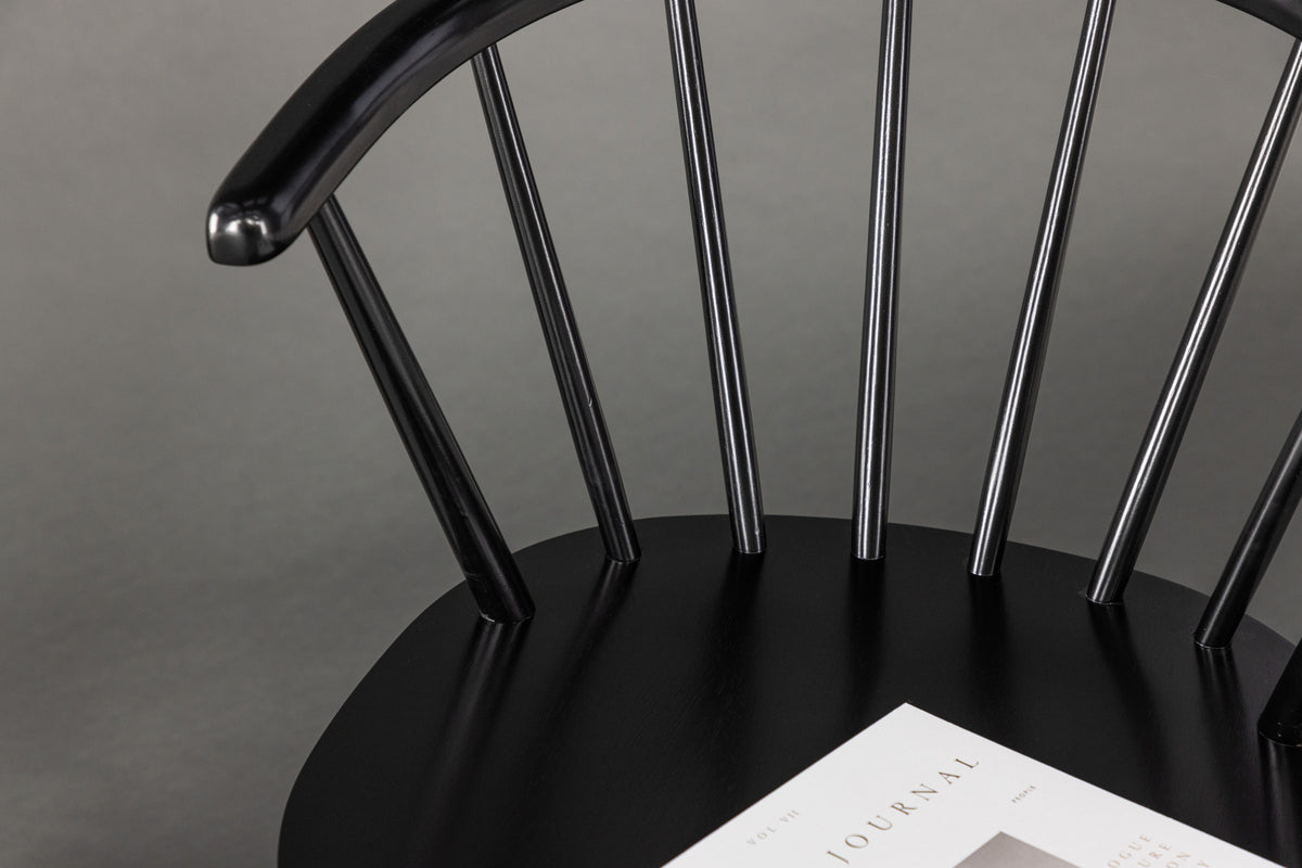 Venture Design Bobby Matstolar 2-pack Svart