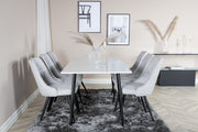 Venture Design Polar Rektangulära Matbord 180 x 90 Vit