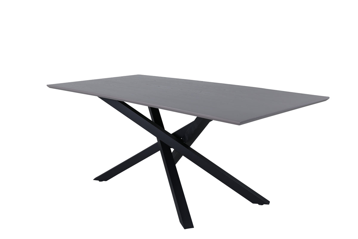 Venture Design Piazza Rektangulära Matbord 180 x 90 Svart