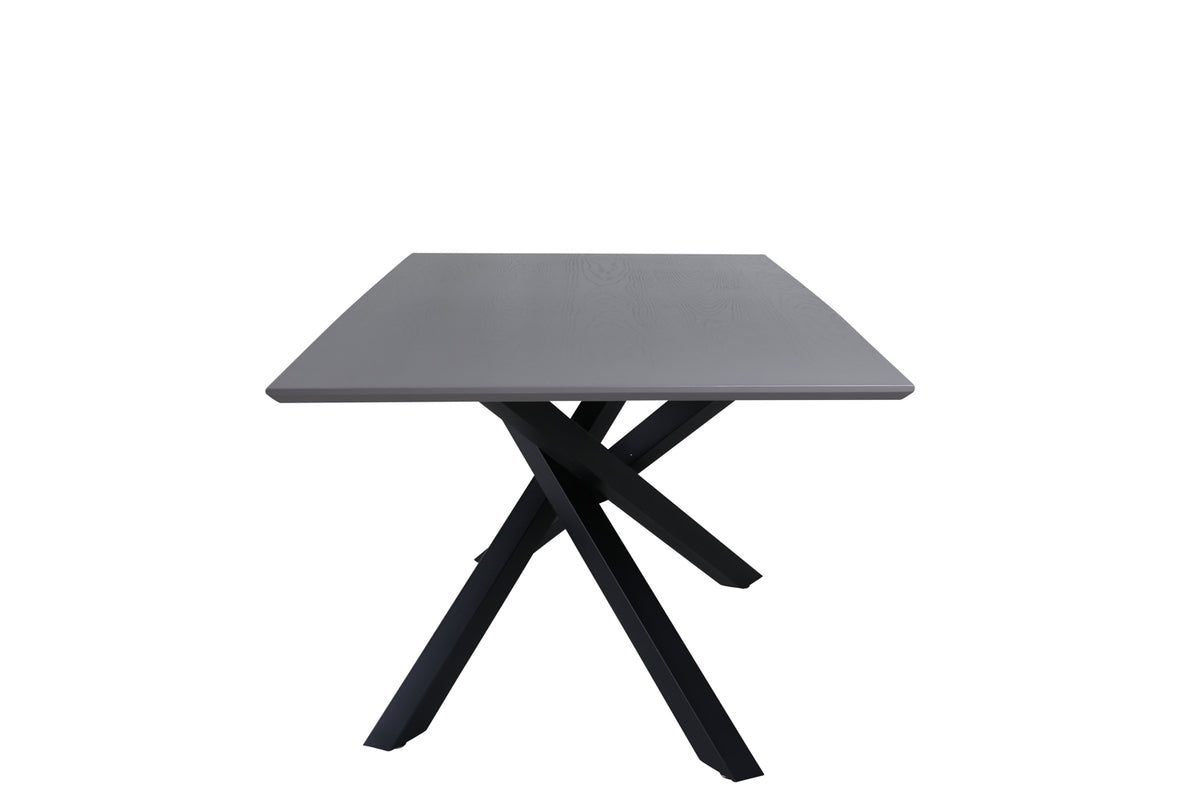 Venture Design Piazza Rektangulära Matbord 180 x 90 Svart