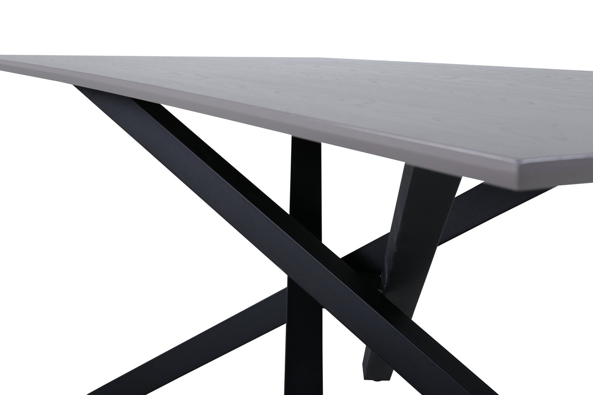 Venture Design Piazza Rektangulära Matbord 180 x 90 Svart
