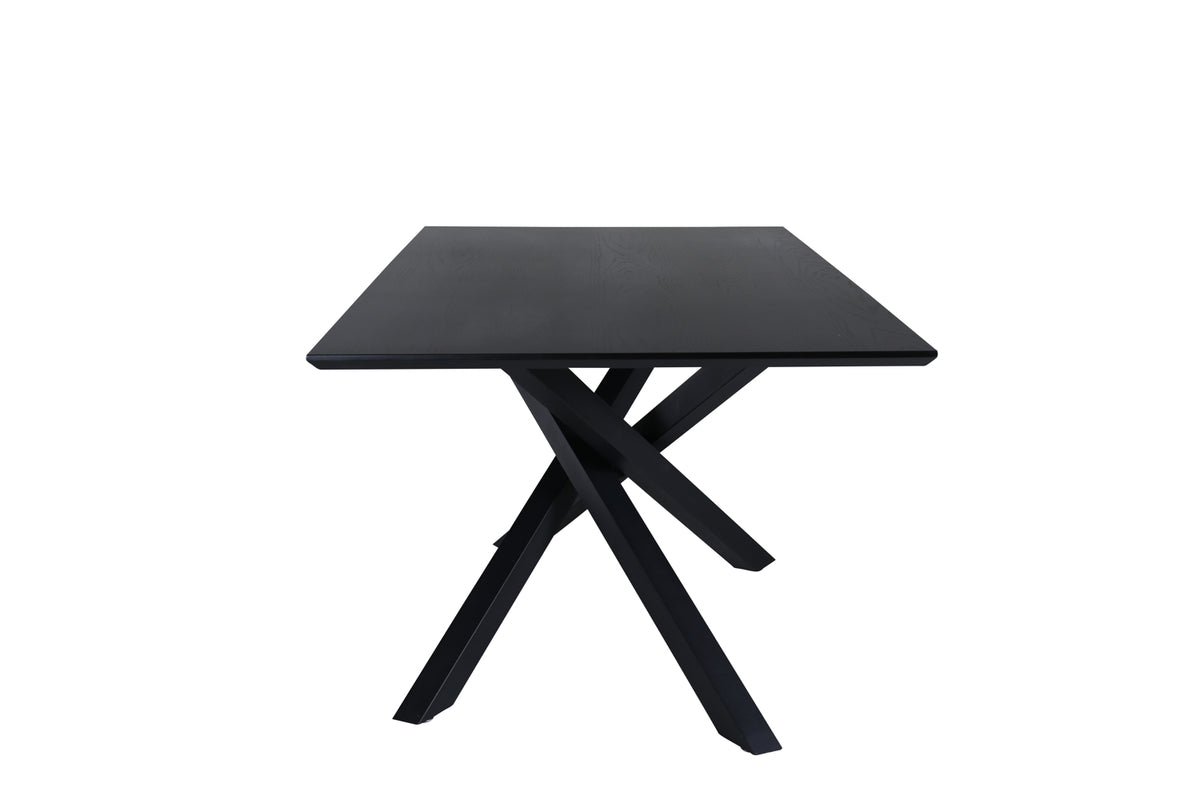 Venture Design Piazza Rektangulära Matbord 180 x 90 Svart