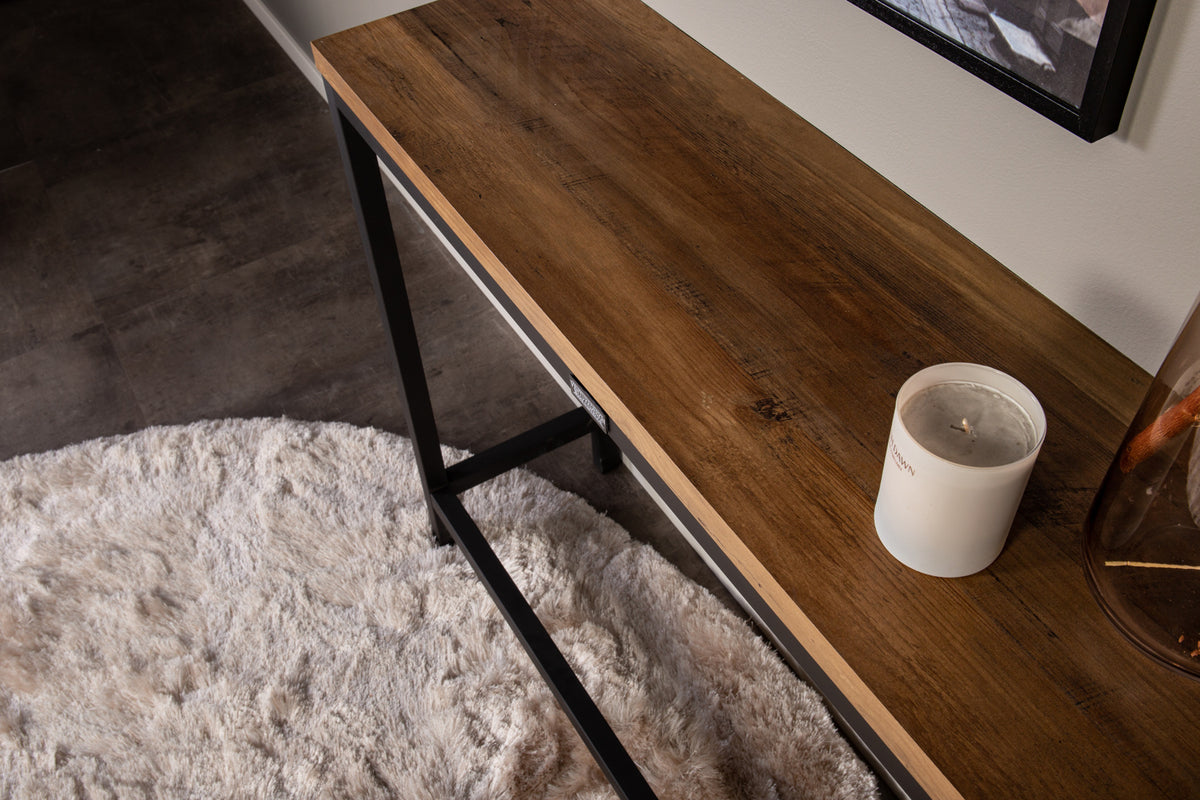 Venture Design Rise Sidobord 110 x 30 Svart