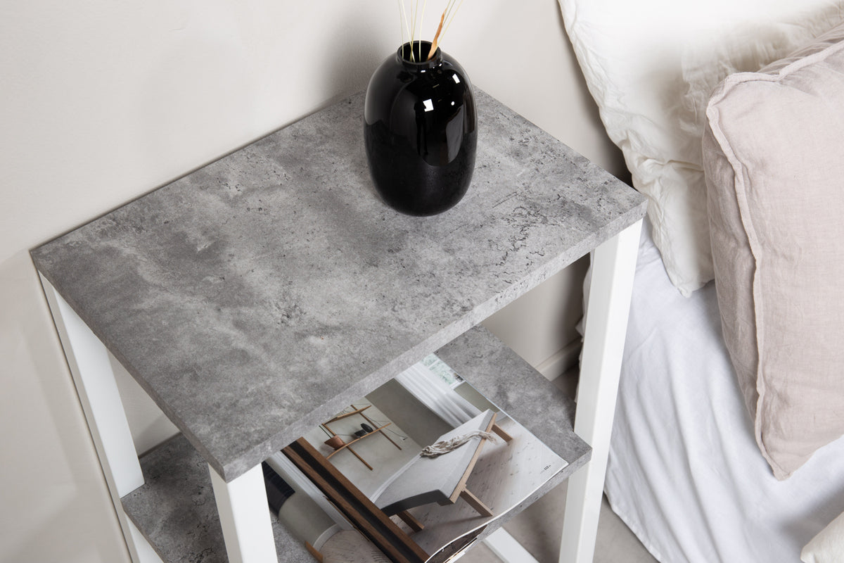 Venture Design Rise Sängbord 45 x 30 Vit
