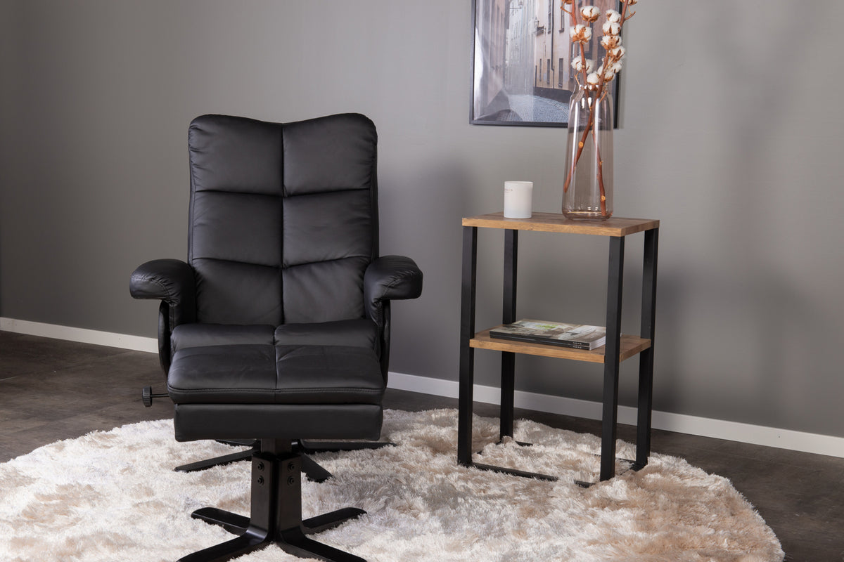 Venture Design Rise Sängbord 45 x 30 Svart