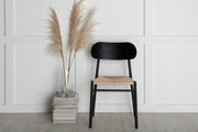 Venture Design Polly Matstolar 2-pack Svart