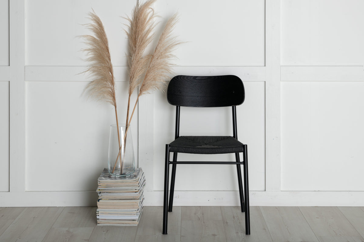 Venture Design Polly Matstolar 2-pack Svart