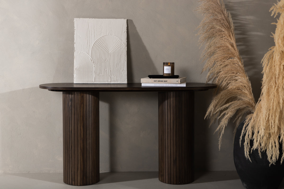 Venture Design Bianca Sidobord 130 x 40 Mocka