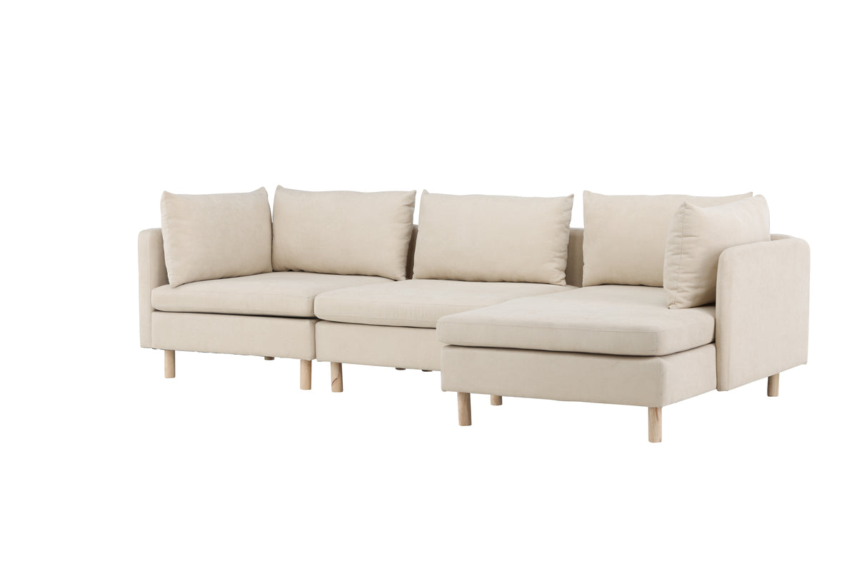 Venture Design Zero 3-sits soffor Beige