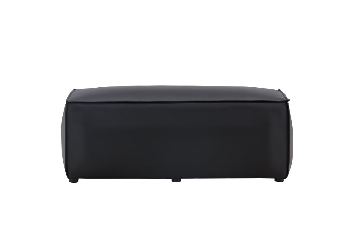 Venture Design Palermo Puff 119 x 47 x 59 Svart