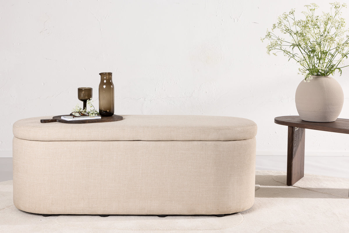 Venture Design Potenza Ottoman 130 x 47 x 50 Off-white