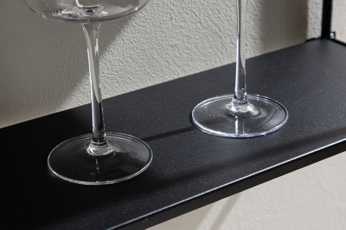 Venture Design Lyon Hyllor 18 x 63 x 122 Svart