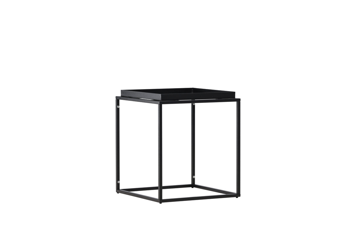 Venture Design Porto Sidobord 45 x 45 Svart