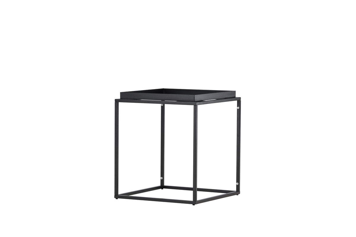 Venture Design Porto Sidobord 45 x 45 Svart