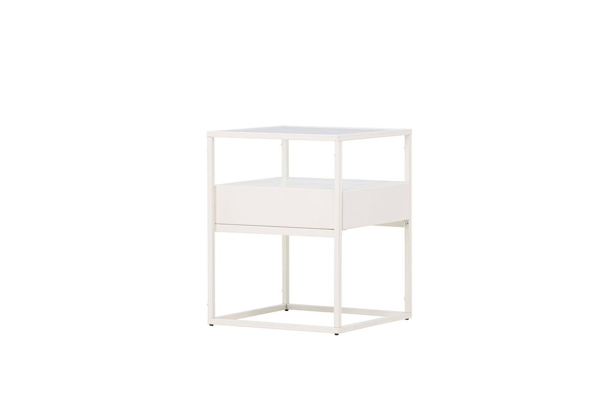 Venture Design Fortaleza Sidobord 40 x 40 Vit