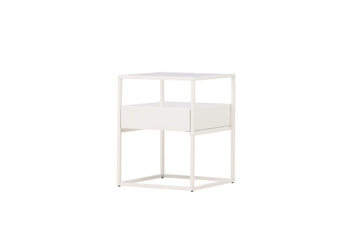 Venture Design Fortaleza Sidobord 40 x 40 Vit