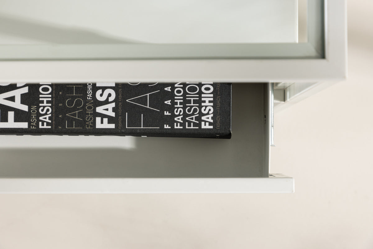 Venture Design Fortaleza Sidobord 40 x 40 Vit