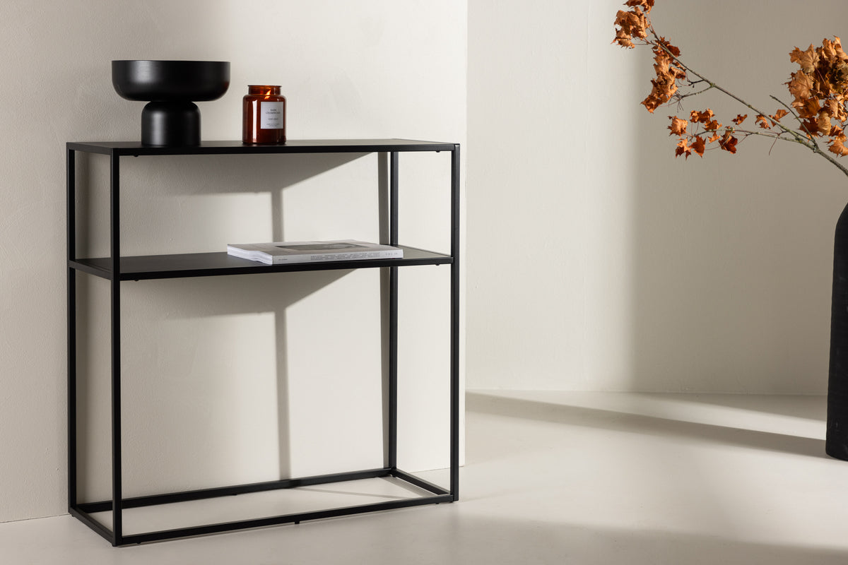 Venture Design Georgetown Sidobord 30 x 80 Svart