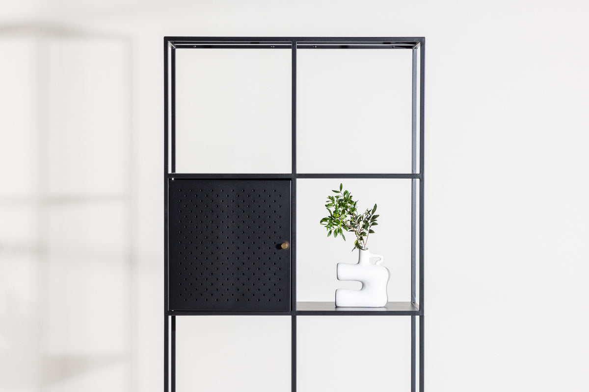 Venture Design Porto Seguro Hyllor 35 x 180 x 80 Svart