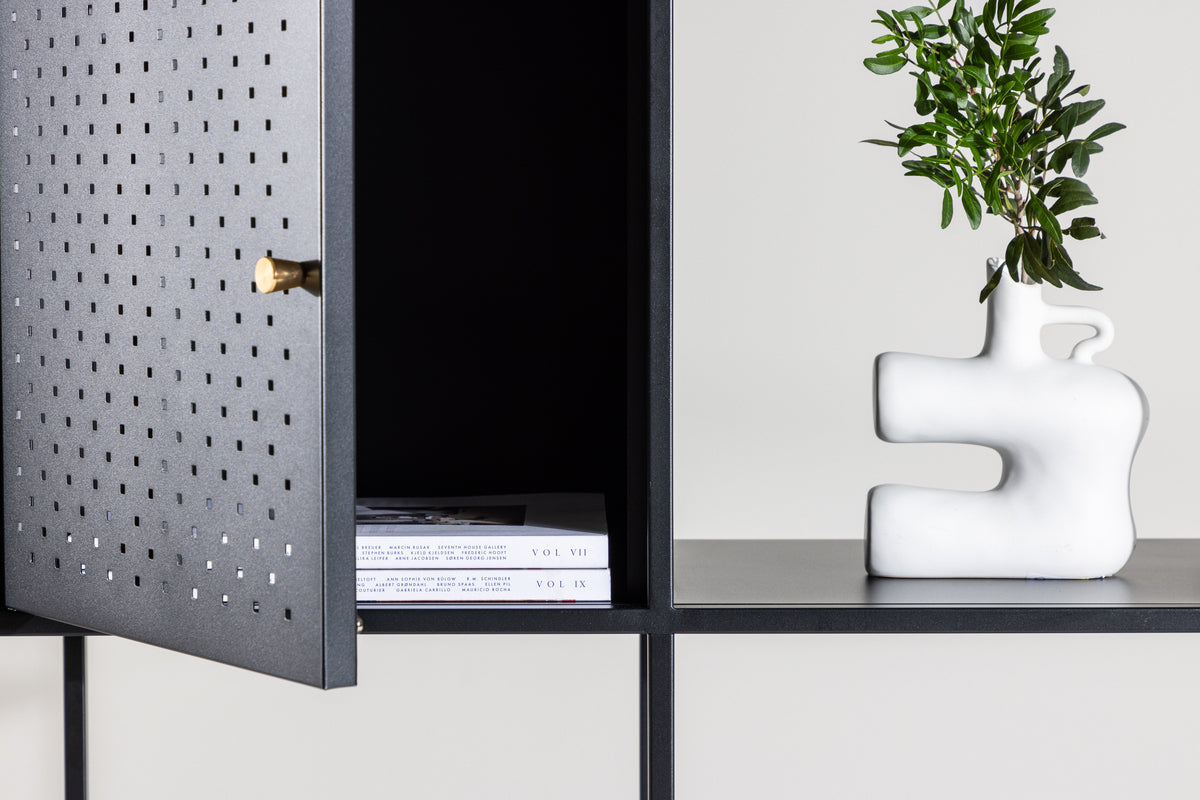 Venture Design Porto Seguro Hyllor 35 x 180 x 80 Svart