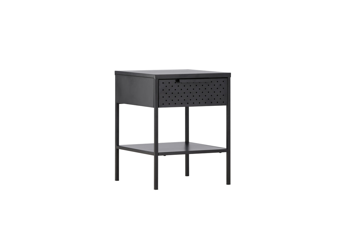 Venture Design Sacramento Sängbord 40 x 40 Svart