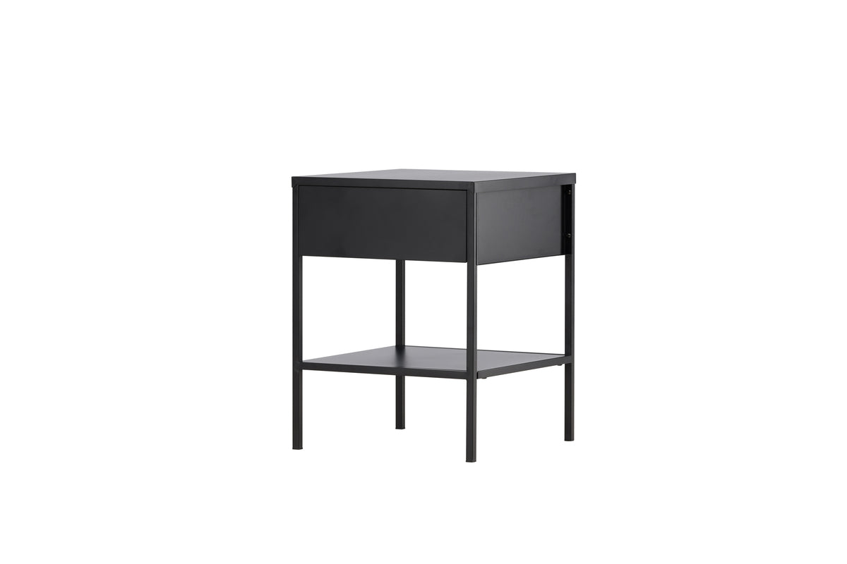 Venture Design Sacramento Sängbord 40 x 40 Svart
