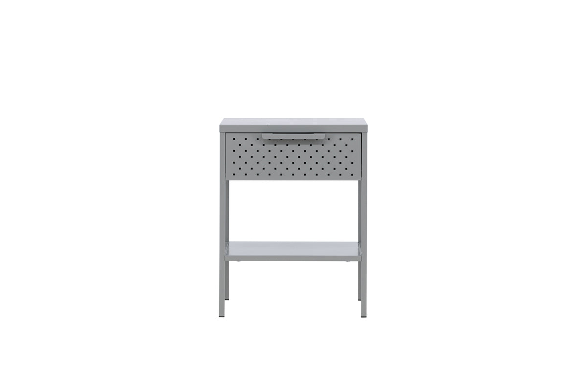 Venture Design Sacramento Sängbord 40 x 40 Ljusgrå