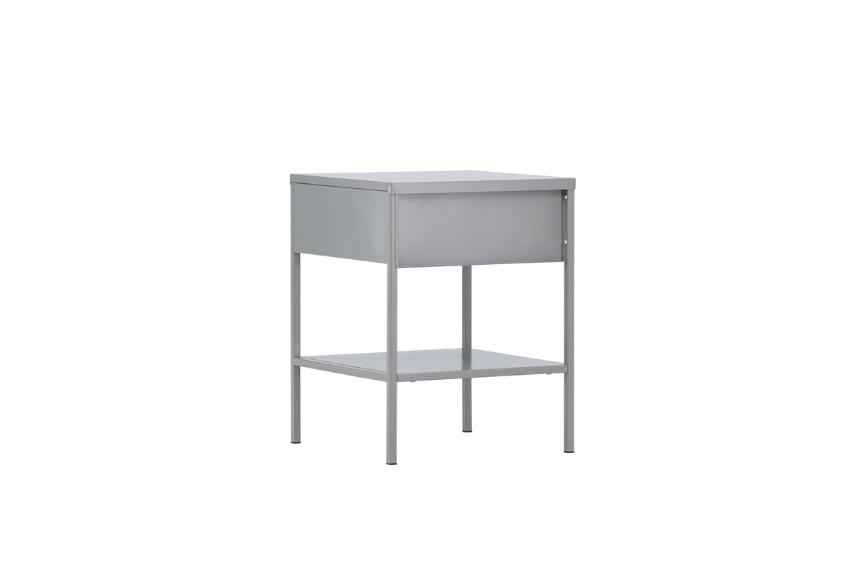 Venture Design Sacramento Sängbord 40 x 40 Ljusgrå