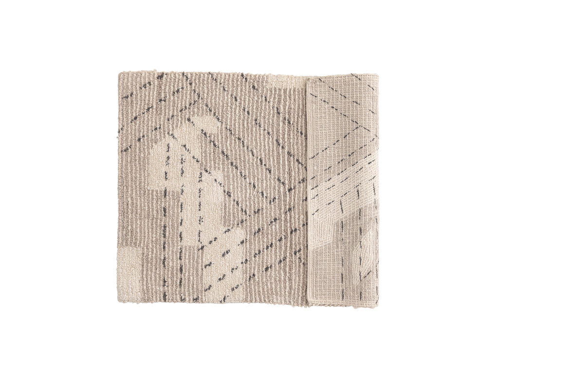 Venture Design Lorentz Rektangulära Mattor 90 x 60 Greige