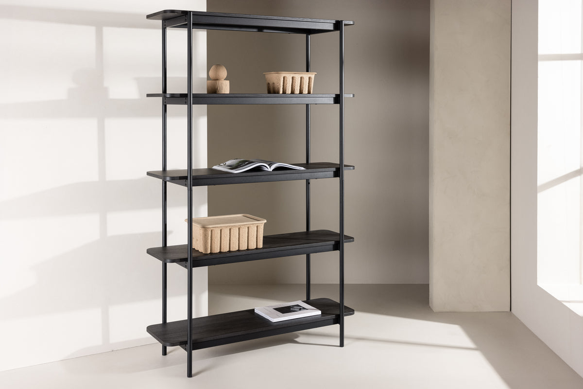 Venture Design Heim Hyllor 40 x 190 x 120 Svart